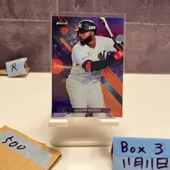 2025 Topps Finest NPB Gregory Polanco 111/250 CHIBA LOTTE MARINES Purple Refractor カード