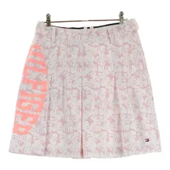 サイズ：M TOMMY HILFIGER GOLF トミー ヒルフィガーゴルフ  ストレッチスカート 総柄 ホワイト系 [240101566628] ゴルフウェア レディース ストスト