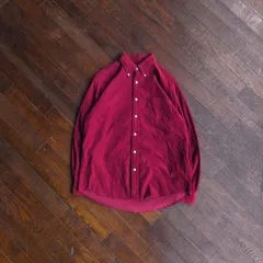 00s “OLD UNIQLO” BD Corduroy Shirts / Casual American Style China Made Cotton L