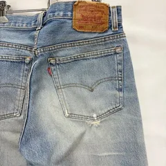 Levi's 501 W33L36 90年代 リベット裏555 MADE IN USA 07111912 01 紙パッチ 不均等V