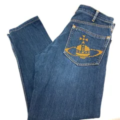 ◆Vivienne Westwood◆ビビアンウエストウッド  44サイズ ボタンフライ デニムジーンズ