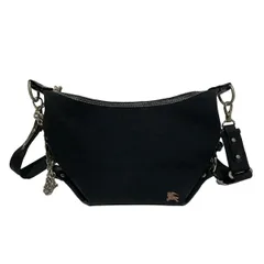 Burberry Blue Label(バーバリーブルーレーベル) ショルダーバッグ - 黒 レザー