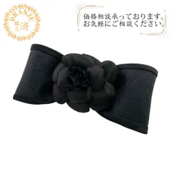 CHANEL シャネル  バレッタ   ヘアアクセサリー ブラック レディース