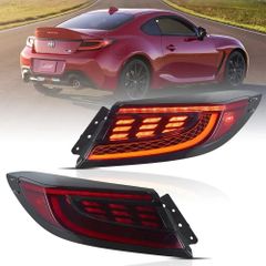 VLAND 86/BRZテールランプ 流れるウインカー 左右 スモーク 龍鱗仕様
