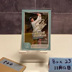 2025 EPOCH JLPGA ROOKIES & WINNERS 鈴木愛 Ai Suzuki プロモ プロモーションカード 女子プロゴルフ Tour Winner 85th Gen Emerald Green カード