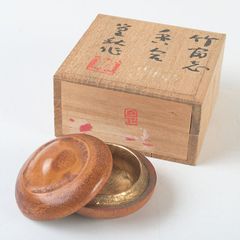 春慶塗 壺々蒔絵 香合 塗師 聡春 飛騨春慶 茶器 - メルカリ