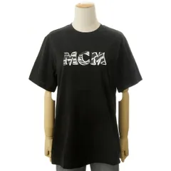MCM エムシーエム Tシャツ レディース FTDSMM02 BK 半袖 ロゴTシャツのサムネイル