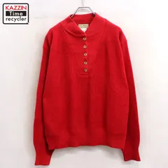 80s USA製 vintage L.L.Bean コットン ニットセーター レディース 表記Lサイズ