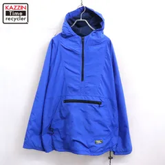 80s USA製 vintage L.L.Bean 裏地フリース アノラックパーカー メンズ 表記XL-REGULARサイズ