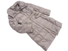 23区 ロング ダウン コート size40/グレー ◆■◎レディース