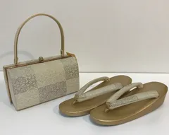 和装小物　草履バッグセット