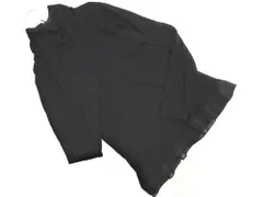 EASTBOY イーストボーイ ハイネック フリル カットソー size11/黒 ◇■ レディース