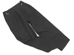 URBAN RESEARCH DOORS アーバンリサーチドアーズ ウール混 タック テーパード パンツ size38/黒 ◇■ レディース