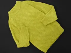 RAGEBLUE レイジブルー ウール混 ニット セーター sizeS/黄緑 ◇■ メンズ