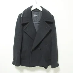 あんこ⭐︎ZUCCA ダークグレー ウールピーコート 2025年最新】zucca レディース ピーコート・ウールコートの人気