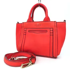 FI25140 美品 kate spade ケイトスペード クレアモントドライブリアーナ 2WAY ハンドバッグ ショルダーバッグ ミニトートバッグ 赤 レッド