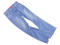 BEAMS ビームス RED CARD レッドカード コラボ ブーツカット デニムパンツ size24/紺 ■■ レディース