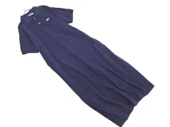 LACOSTE ラコステ ポロシャツ ロング ワンピース size36/濃紺 ■◆ レディース