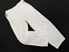 新品 PAUL STUART ポールスチュアート ワイド パンツ sizeM/白 ■■ レディース