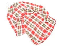 DENIM SUPPLY デニムアンドサプライ ラルフローレン リネン混 チェック シャツ sizeXXS/赤 ■◇ レディース