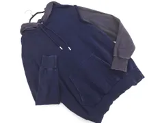 DIESEL ディーゼル リメイク加工 ダメージ プルオーバー パーカー sizeS/グレーｘ紺 ◇■ メンズ