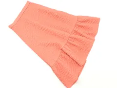 LANVIN ランバン en bleu フレア スカート size36/オレンジ ■◇ レディース