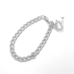Tiffany&Co. ティファニー 18.5cm ブレスレット バングル ジョウロ ツイストロープ SV925 新品仕上済