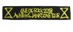 [ONE OK ROCK] ワンオクロック ワンオク 2018 AMBITIONS JAPAN DOME TOUR グッズ タオル マフラータオル BLACK 