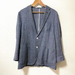 美品/イタリア製】コルネリアーニ テーラード ジャケット シアサッカー