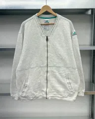 (XL) 90'S アディダス EQUIPMENT ジップアップ - M1184