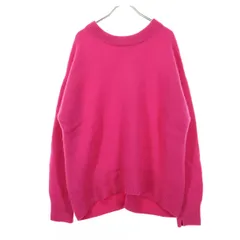 green label relaxing グリーンレーベルリラクシング ウール 長袖 ニット ピンク レディース 古着