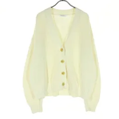 美品 BEAUTY＆YOUTH ビューティーアンドユース 長袖 ニットカーディガン アイボリー UNITED ARROWS ユナイテッドアローズ レディース 古着