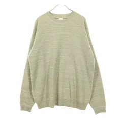 美品 TAKEO KIKUCHI タケオキクチ 日本製 長袖 ニット 3 ベージュ メンズ 古着