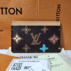 1回着用／フルセット Louis Vuitton ルイヴィトン チョコレート カードホルダー カードウォレット