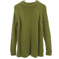 SENSE OF PLACE センスオブプレイス 長袖 リブ ニット L 抹茶 アーバンリサーチ セーター レディース 古着