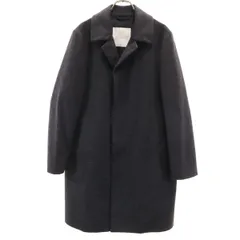 美品 MACKINTOSH PHILOSOPHY マッキントッシュフィロソフィー ステンカラーコート 38 チャコールグレー メンズ 古着