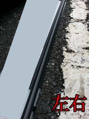 20系ソアラのクォーターガラスのメッキモールに付いている縁ゴムを製作