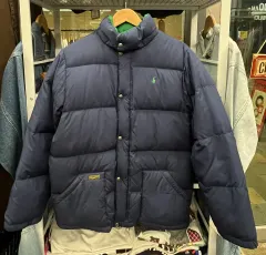 ポロラルフローレン ネイビー ダウン アウター