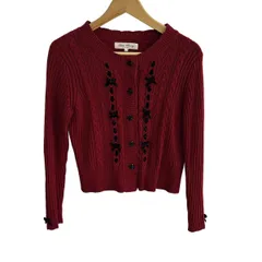 タグ付未使用♡スーパービューティー 大きいサイズ 44 ティアード コート スーパービューティー☆44☆新品タグ付お花モチーフとレースのダウン