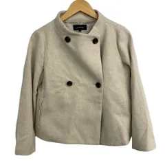 UNTITLED(アンタイトル) コート サイズXS レディース - ベージュ 長袖/ショート丈/冬