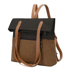 トートバッグ 2way 帆布 カジュアルリュック ビジネスリュック 肩掛け リュックサック 多機能 A4 トートリュック 通勤 通学 [FairyPomu] レディース メンズ