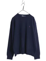 【お得なクーポン配布中!】 90s ポロ ラルフローレン ロールネック ニット セーター メンズ  XL 古着 オールド ラム ウール 無地 シンプル 大きいサイズ ワンポイント