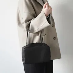 CLEDRAN (クレドラン) | NOUVE SQUARE BOSTON (black) | ボストンバッグ ハンドバッグ スクエア型
