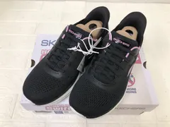 スケッチャーズ ウィメンズ ハンズフリー ブラック 24.0cm