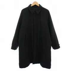 ビームス BEAMS イージーフィット ステンカラーコート アウター ロング S 黒 ブラック 11-19-1468-887 /YTのサムネイル