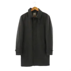 ナノユニバース nano universe ステンカラーコート アウター ウール L グレー /DF