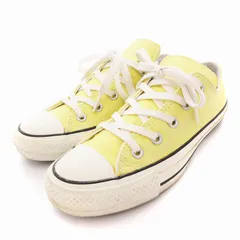 コンバース CONVERSE REACT ALL STAR 100 COLORS OX オールスター カラーズ ローカットスニーカー キャンバス 23cm レモン 1CK731 /UO