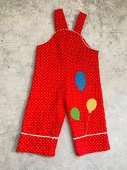 【Size 80】vintage キルティング オーバーオール