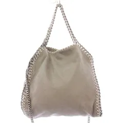 ステラマッカートニー STELLA McCARTNEY ファラベラ 2WAY ハンドバッグ ショルダーバッグ チェーン ロゴ バイカラー グレー シルバーカラー /BB