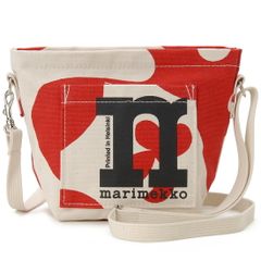 新品 PUKETTI プケッティ 青×白×赤 PVC 撥水 marimekko - メルカリ